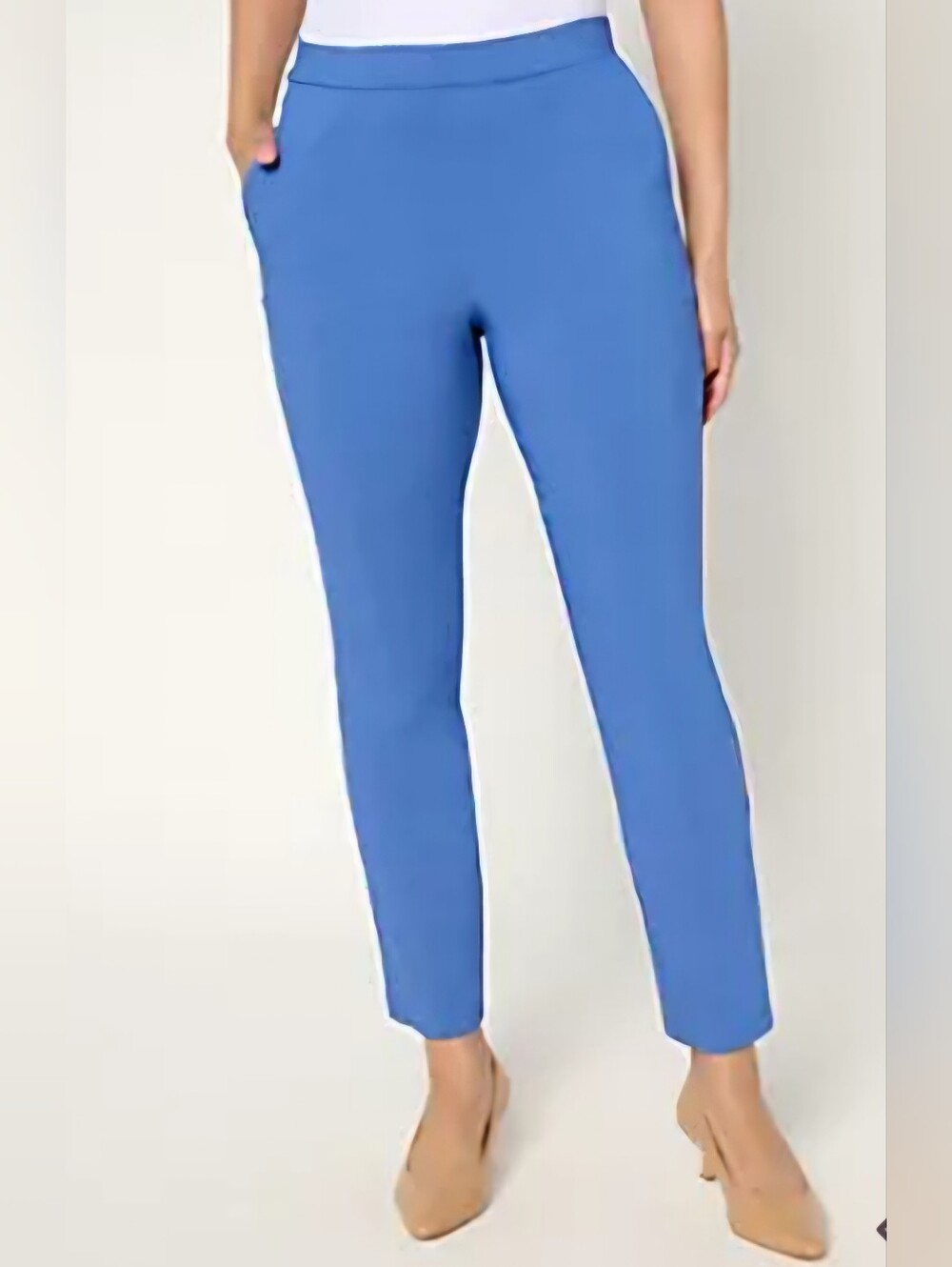 SG Uptown Stretch Slim Leg Ankle Pants BLACK 16